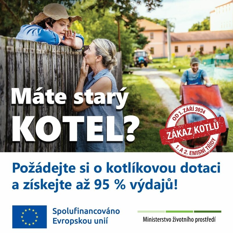 Zlínský kraj sbírá žádosti o kotlíkové dotace