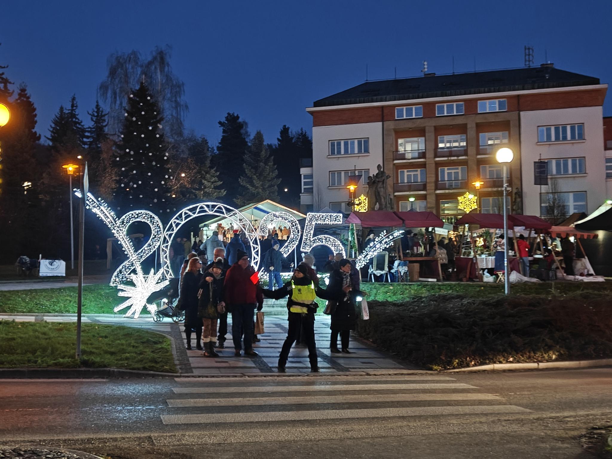 Městská policie posílila dohled na vánočních trzích Městská policie posílila dohled na vánočních trzích