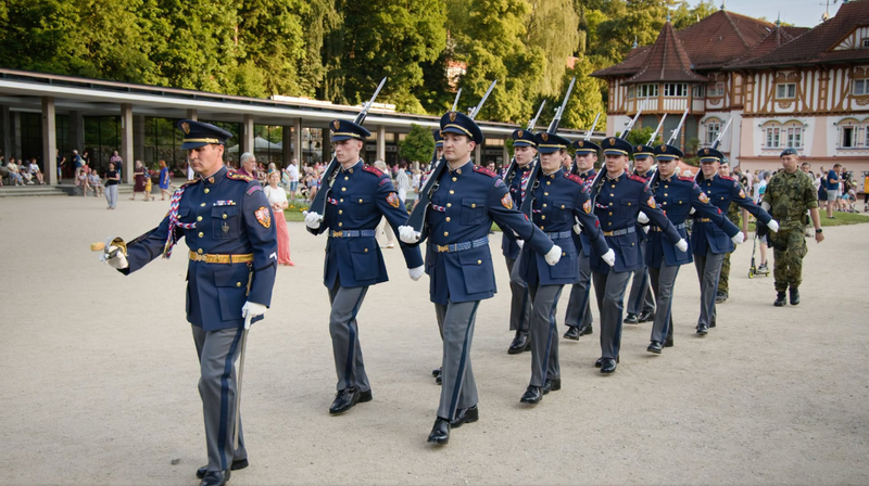 Strážníci přispívali k bezpečnosti osob na významné kulturní akci Hudby Hradní stráže a Policie ČR
