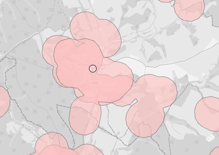 oblast Kladná Žilín oblast Kladná Žilín