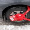 Technický prostředek k zabránění odjezdu vozidla Y-CAR (botička)